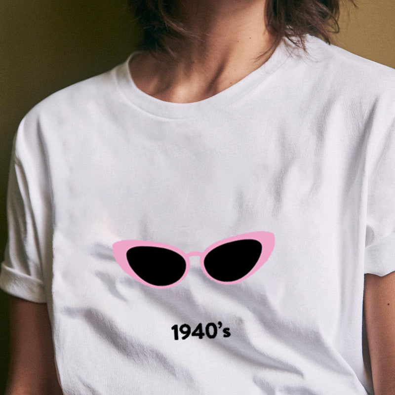 FASHION IN 1940'S Cotton Tee