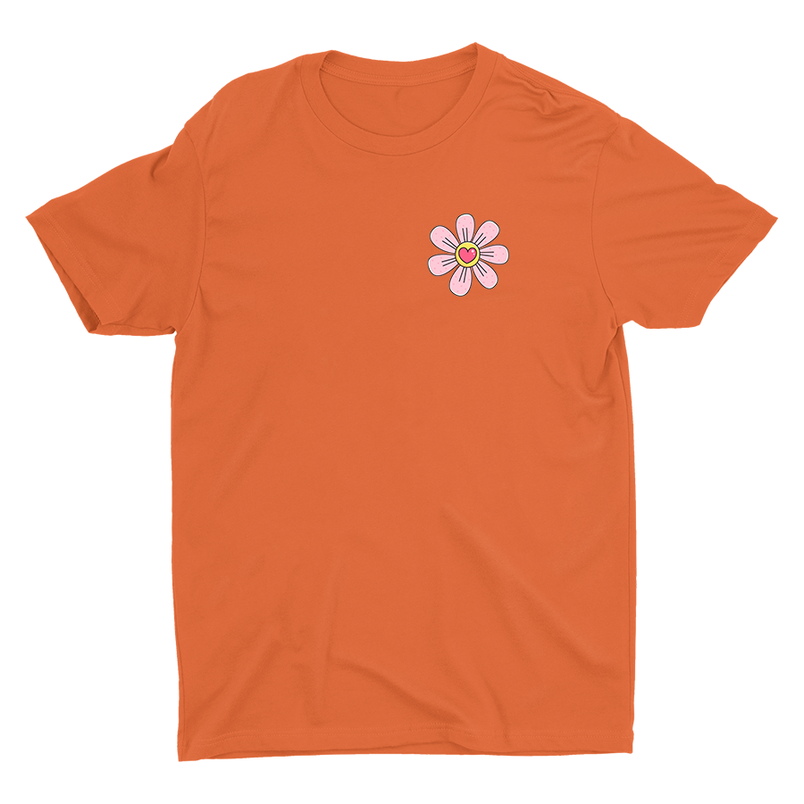 Cute Flower Cotton Tee