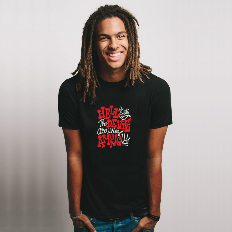 Hell Is Empty Cotton Tee