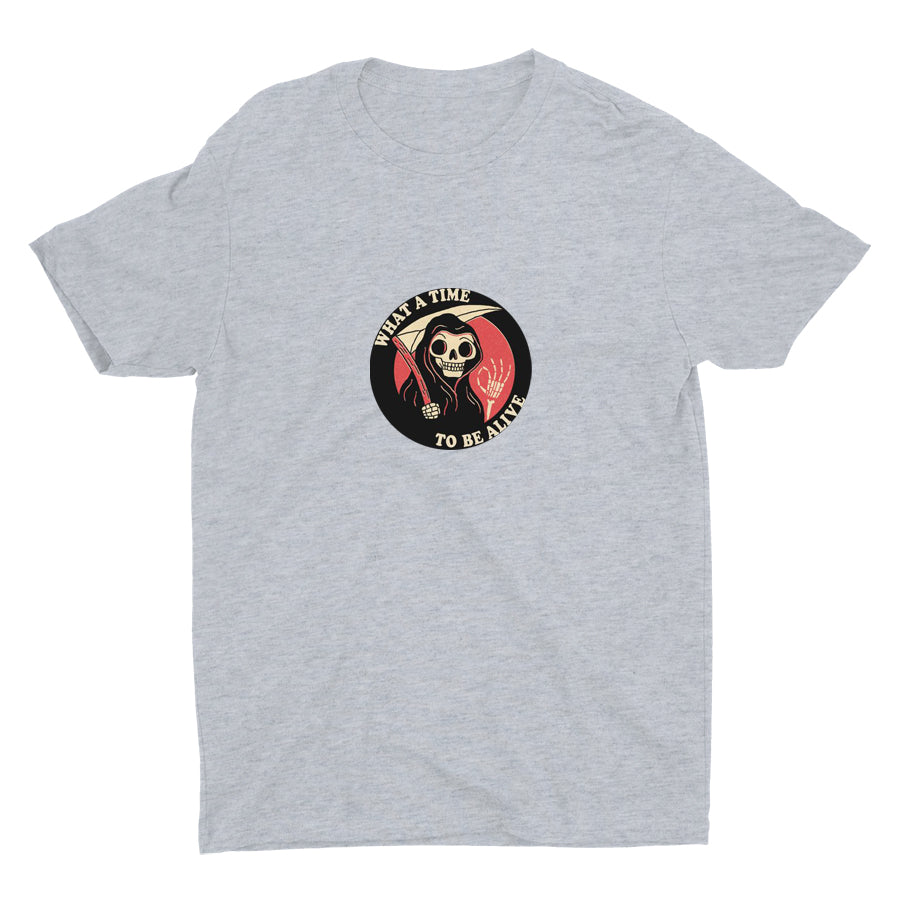 WHAT A TIME RO BE ALIVE Cotton Tee