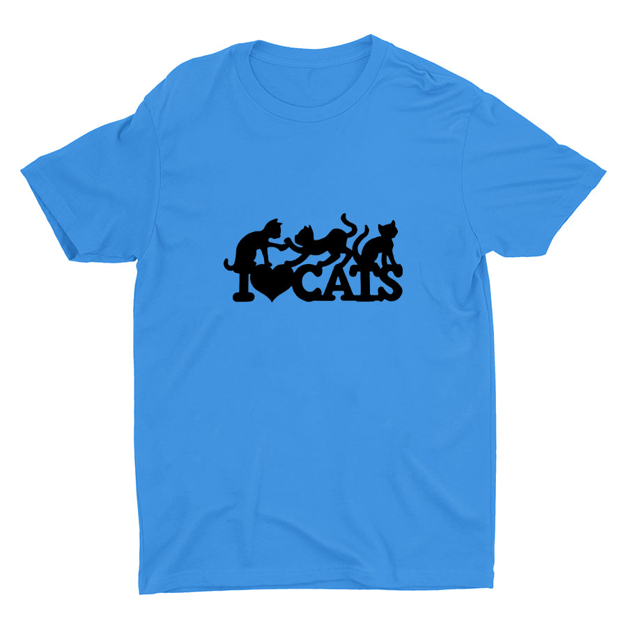 I LOVE CATS Cotton Tee