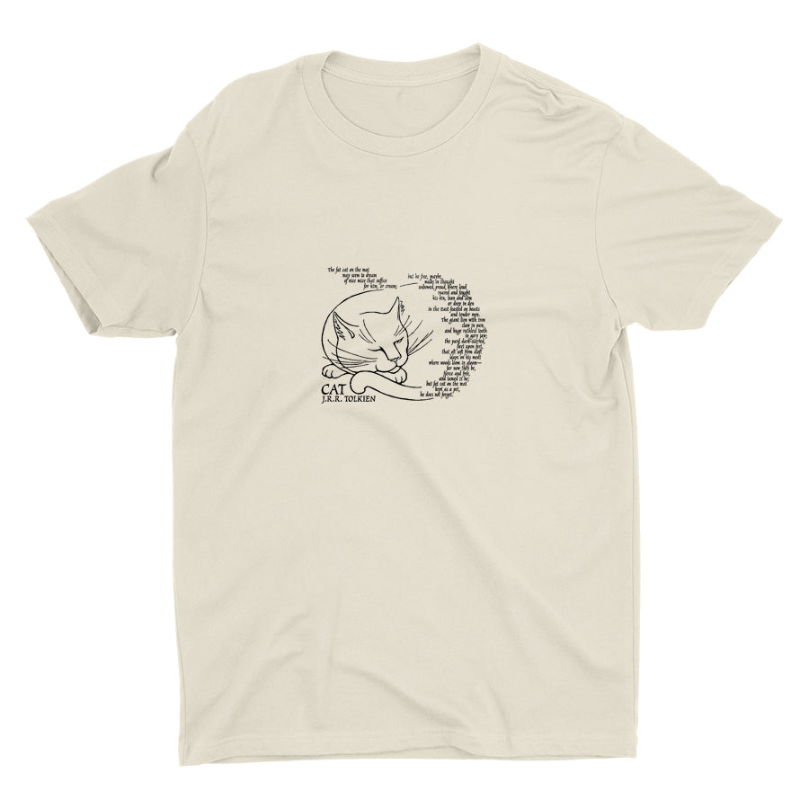 The Cat, by John Ronald Reuel Tolkien Cotton Tee