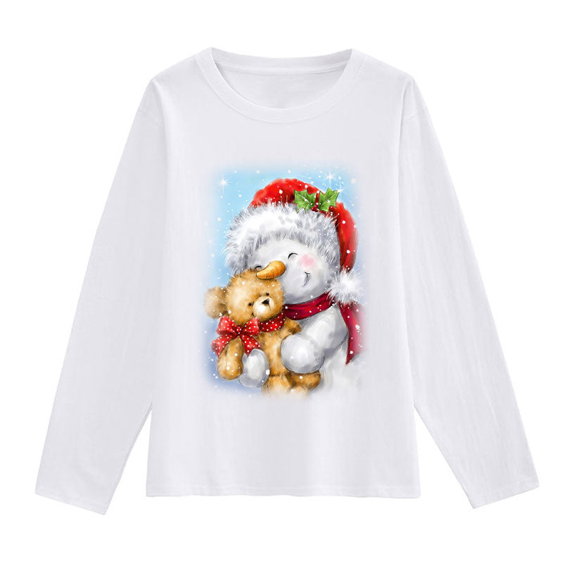 Christmas Fashion White T-Shirt P