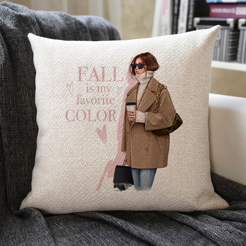 Enjoy Life Linen Pillowcase