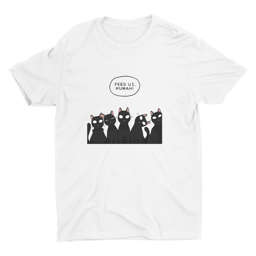 Feed Us Human Cotton Tee