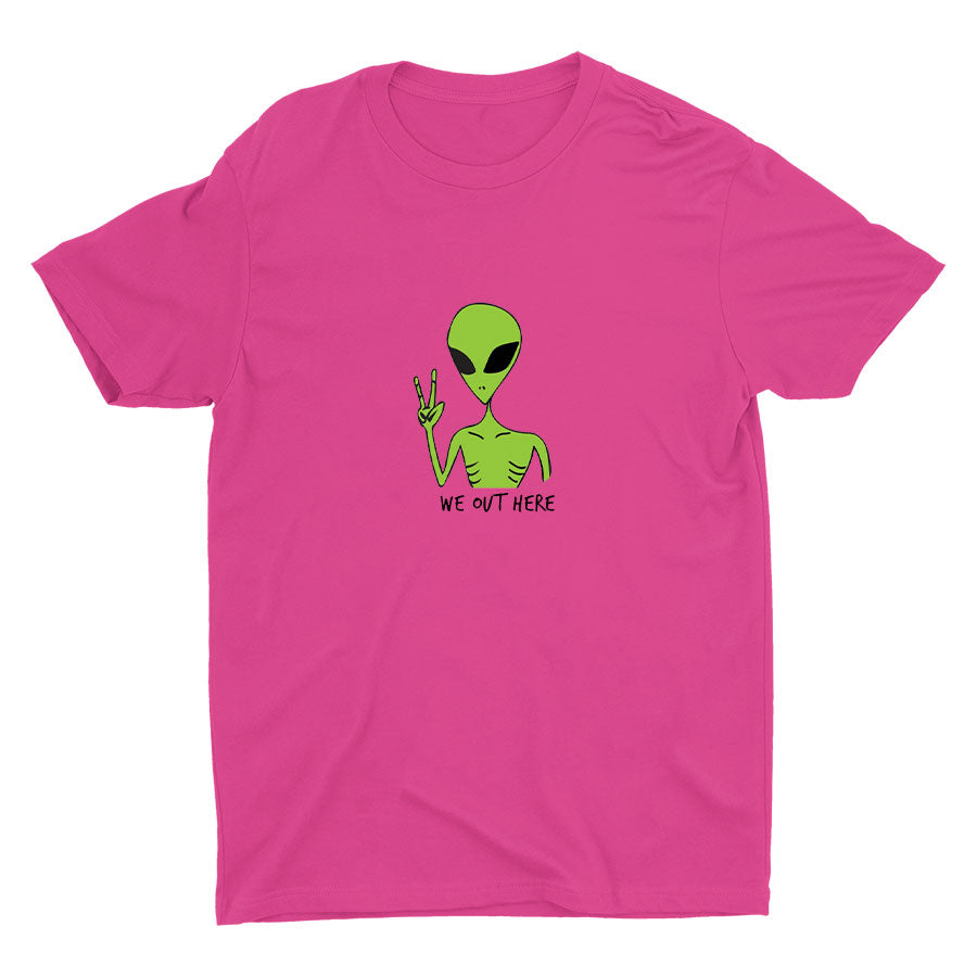 We Out Here Printed T-shirt