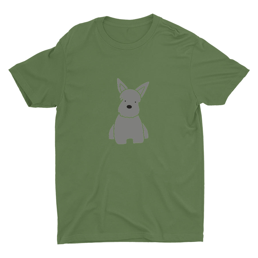 Terrier Dog Cotton Tee