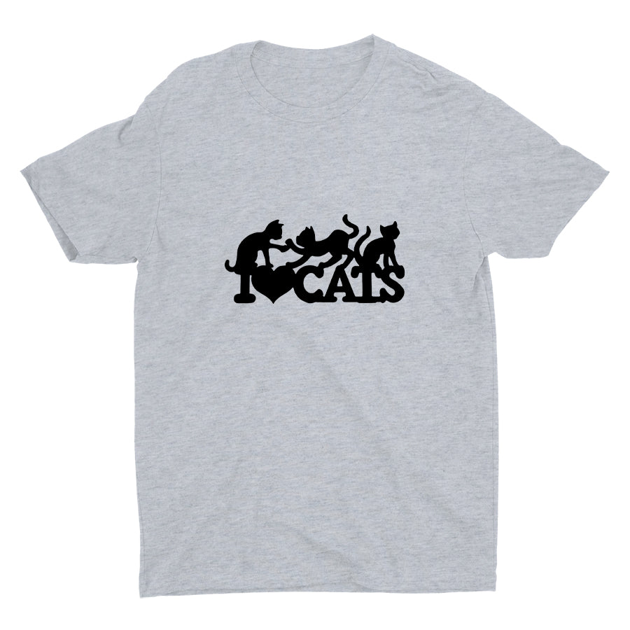 I LOVE CATS Cotton Tee