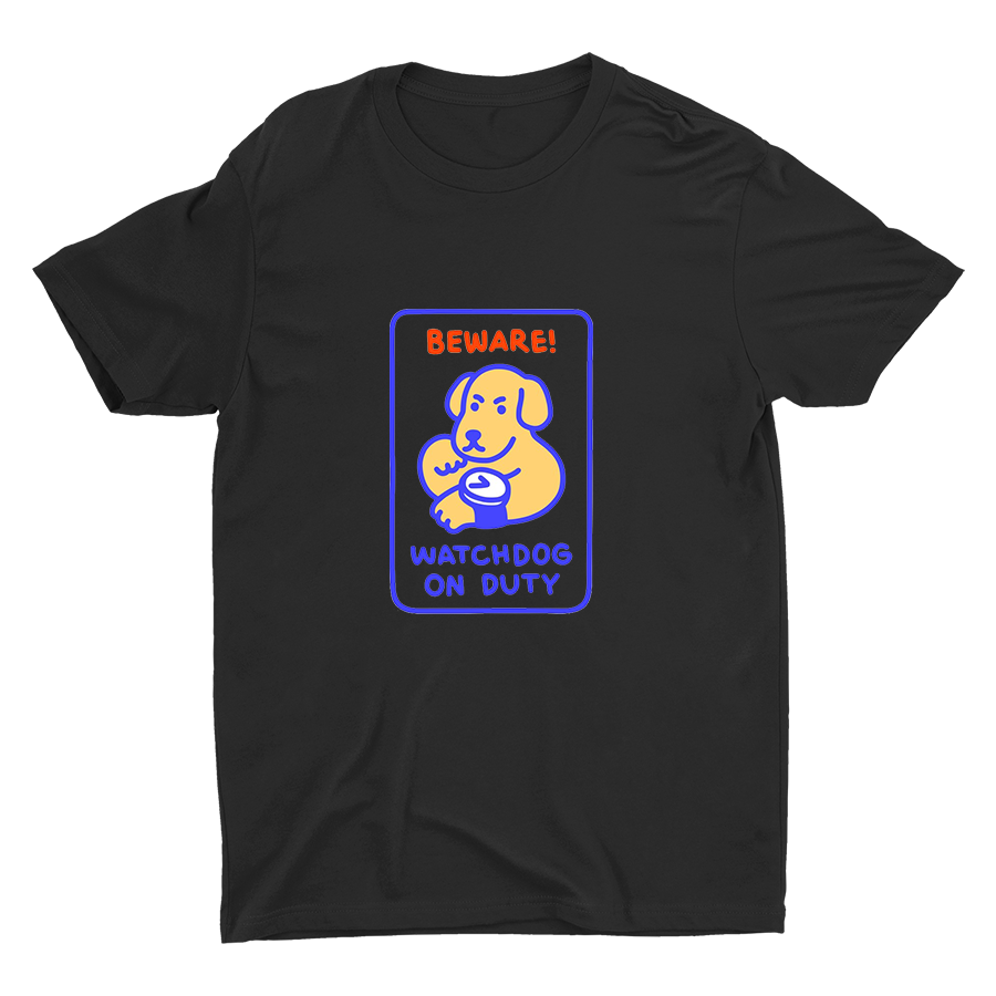 Beware! Watchdogs on Duty Cotton Tee