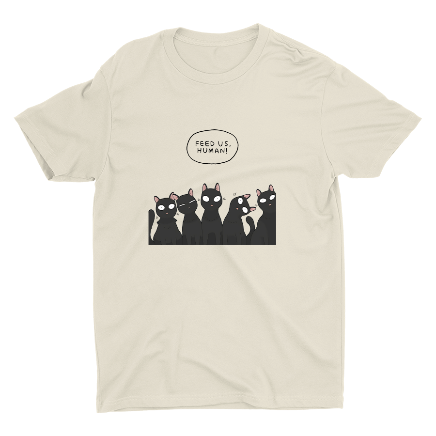 Feed Us Human Cotton Tee