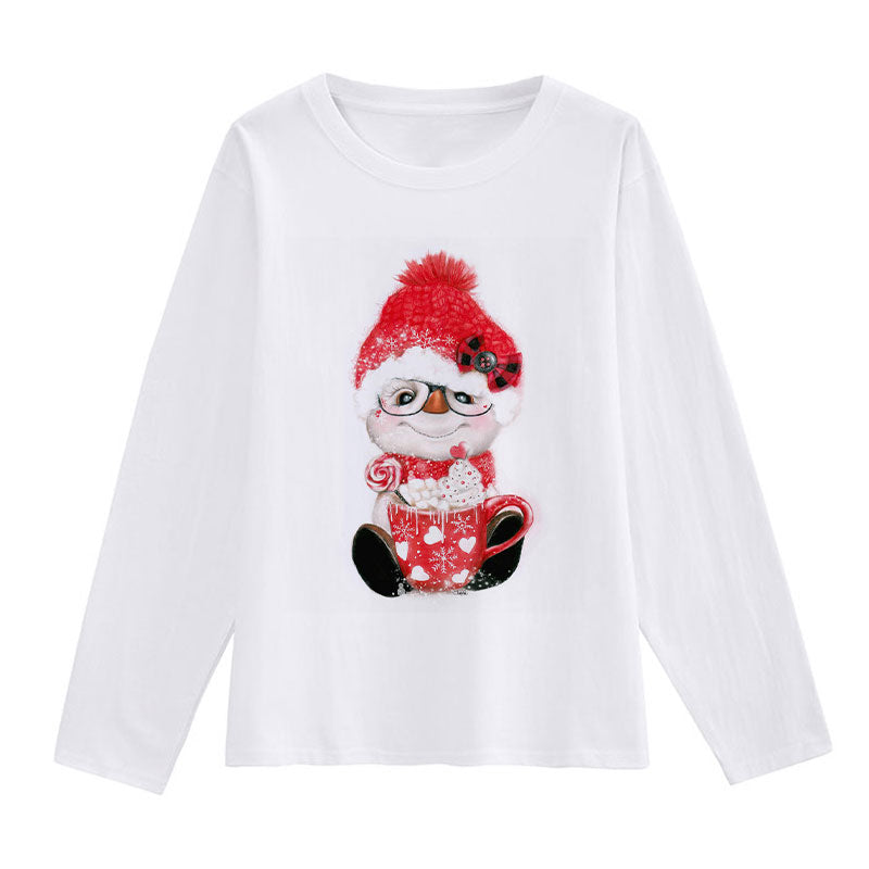 HAPPY NEW YEAR Christmas White T-Shirt B