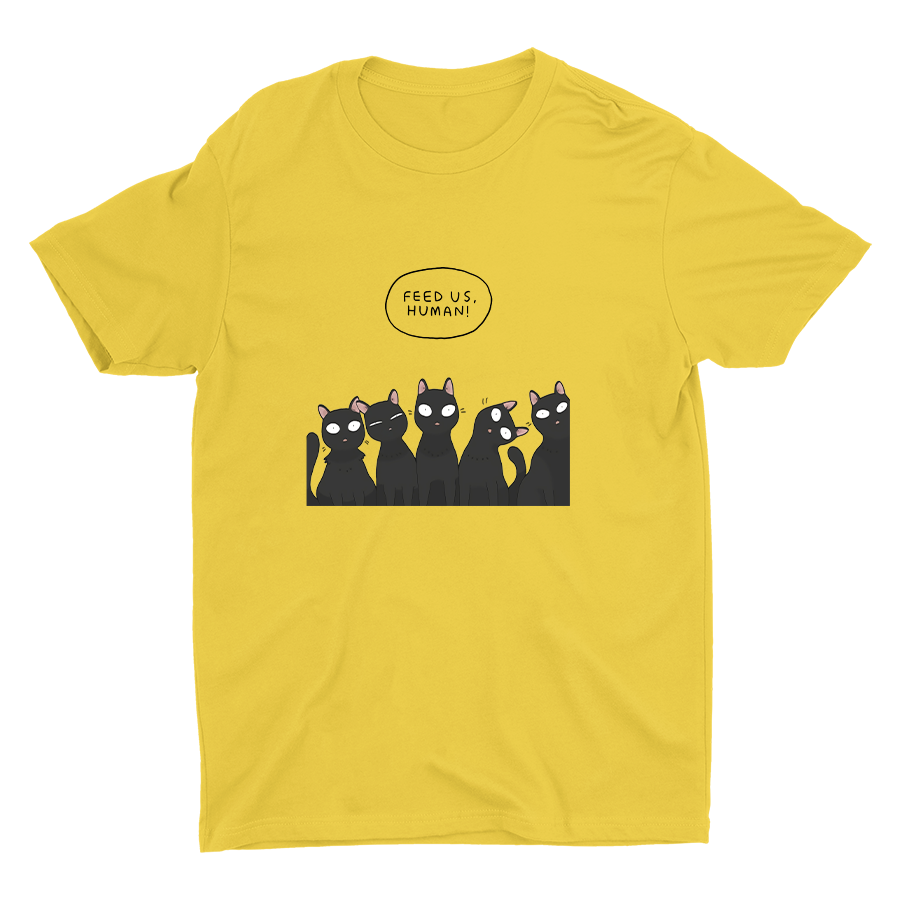 Feed Us Human Cotton Tee