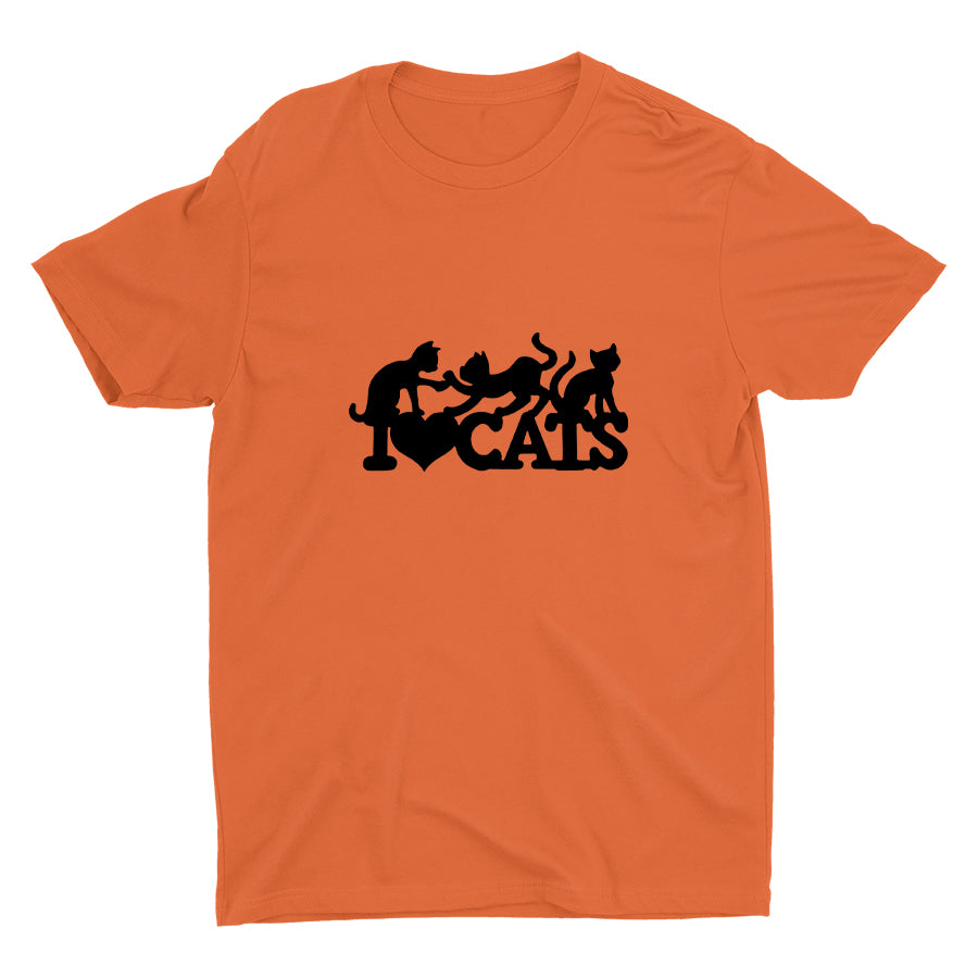 I LOVE CATS Cotton Tee