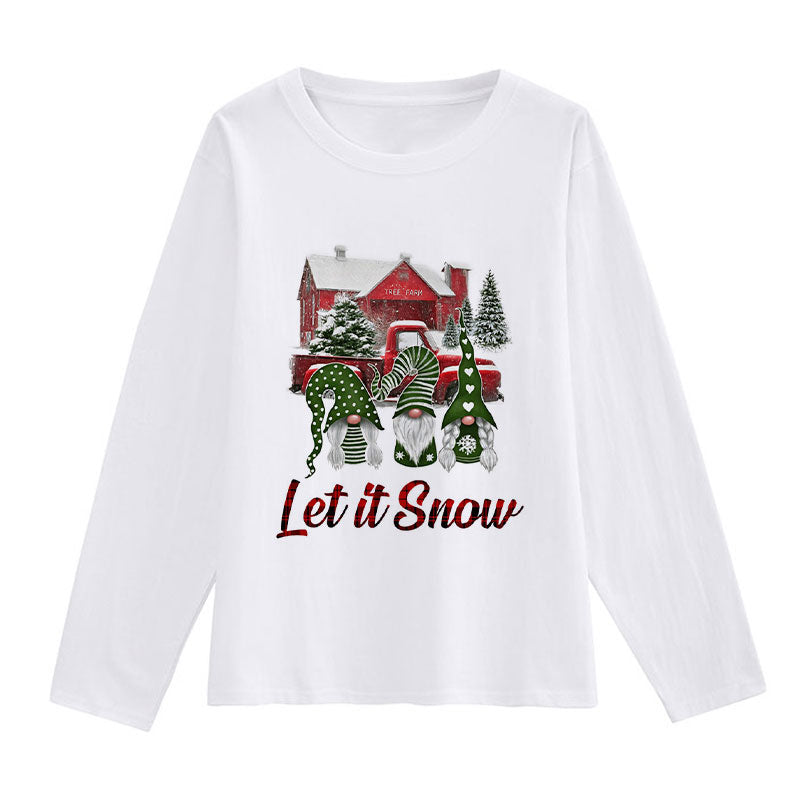 HAPPY NEW YEAR Christmas White T-Shirt Y