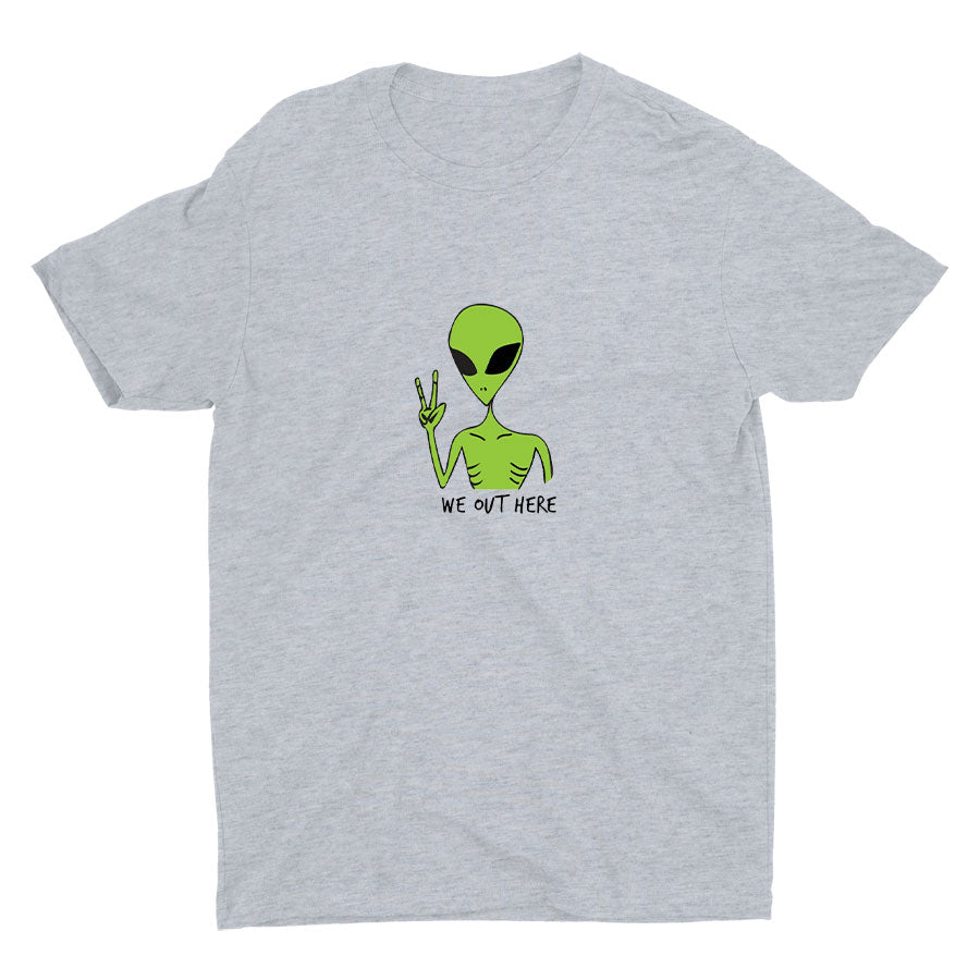 We Out Here Printed T-shirt