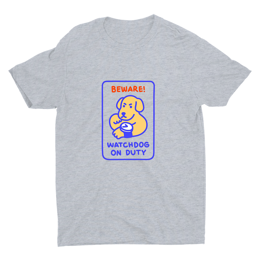 Beware! Watchdogs on Duty Cotton Tee