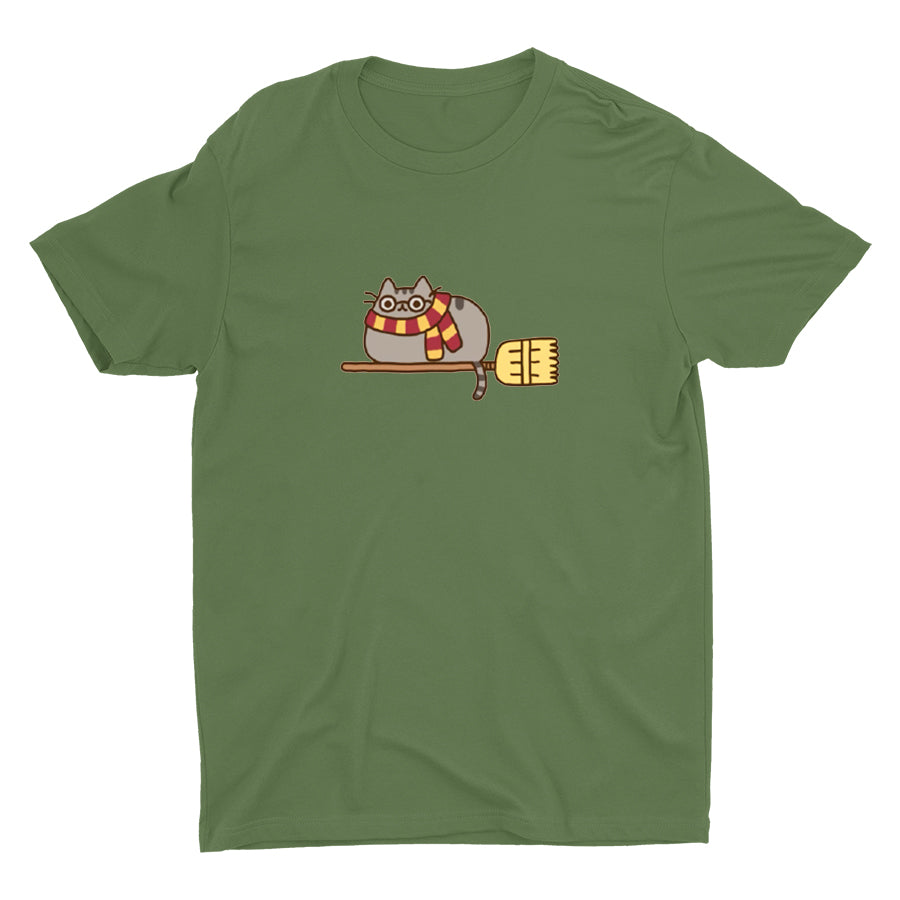 What? I'm Just A Flying Cat Cotton Tee