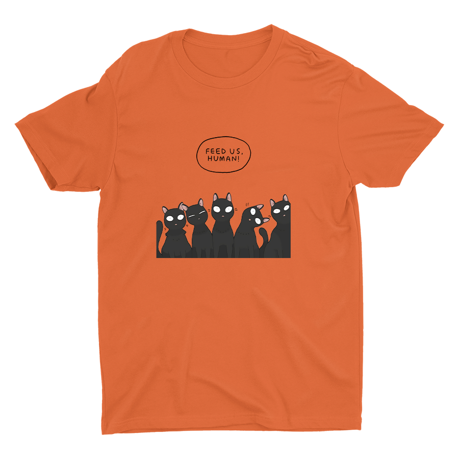 Feed Us Human Cotton Tee