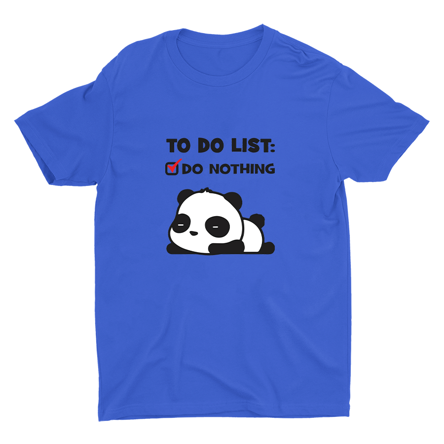 To Do List Cotton Tee