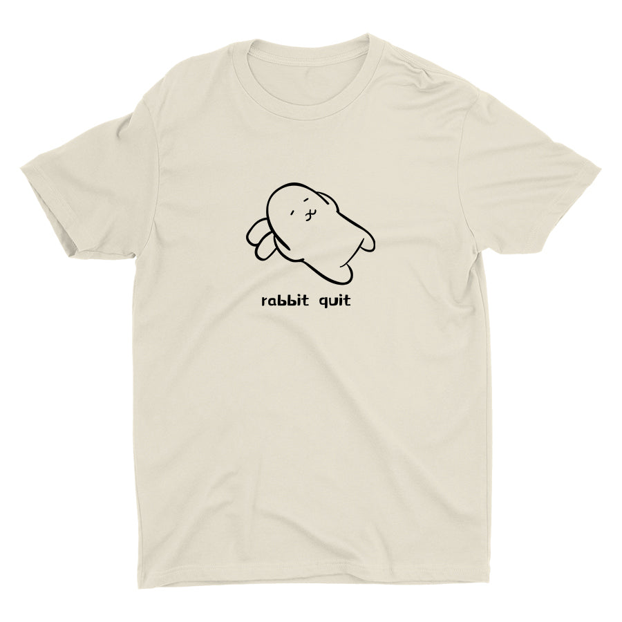 Rabbit Quit - D Cotton Tee