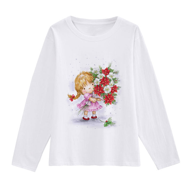 HAPPY NEW YEAR Christmas White T-Shirt E