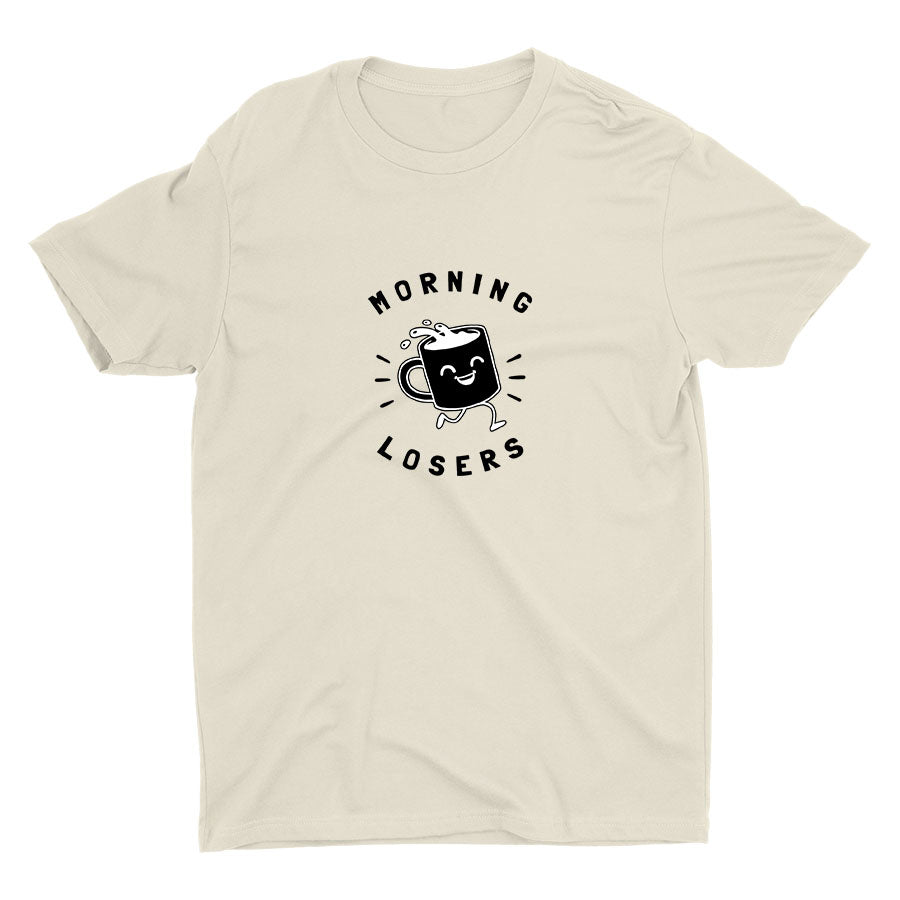 Morning Coffee Cotton Tee