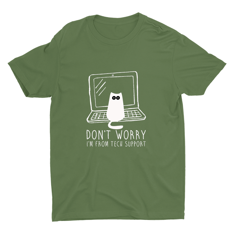 Don't Worry Printed T-shirt