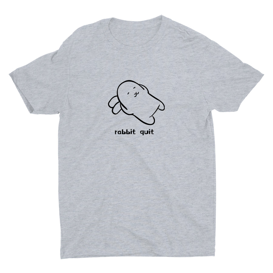 Rabbit Quit - D Cotton Tee