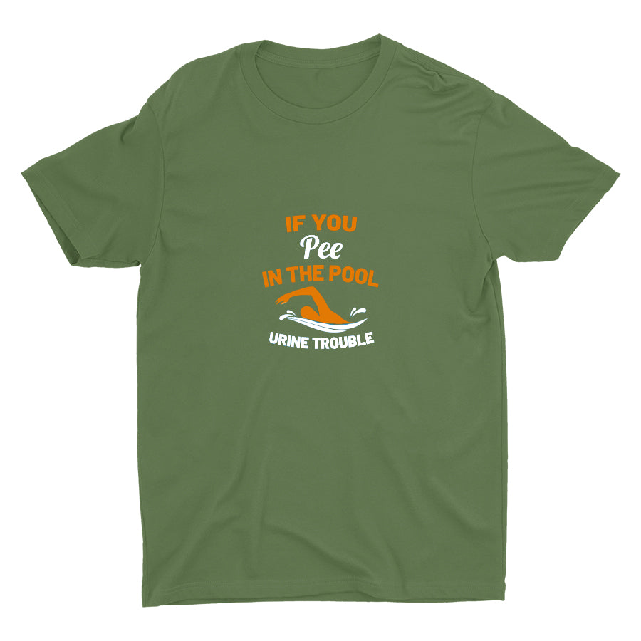 If You Pee In The Pool Cotton Tee