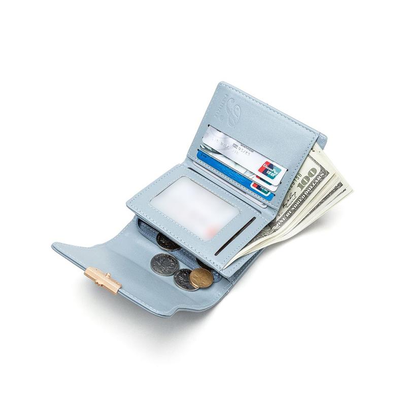 Leaf Ripple Embossed Wallet