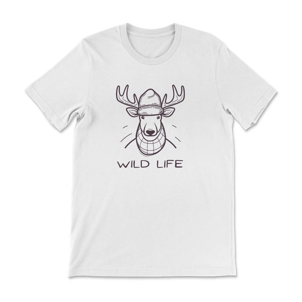 Wild Life Elk Cotton Tee