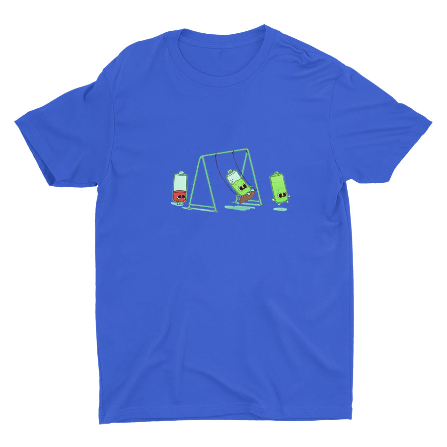 Charging Batteries Cotton Tee