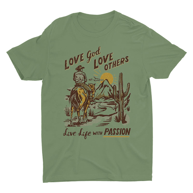 Love God Love Others Cotton Tee