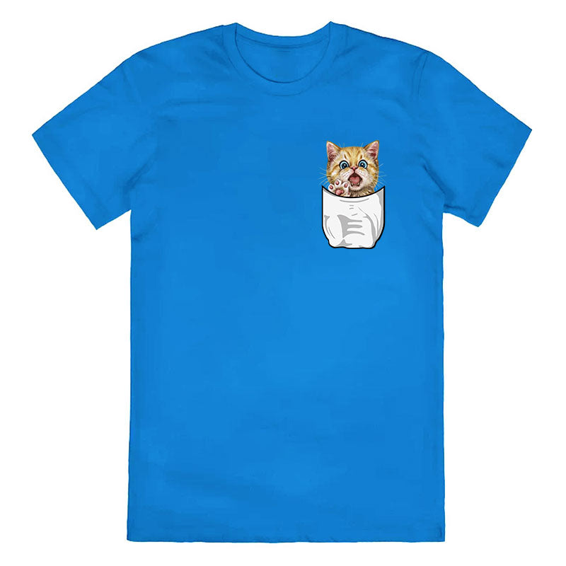 Pocket Cat Cotton Tee