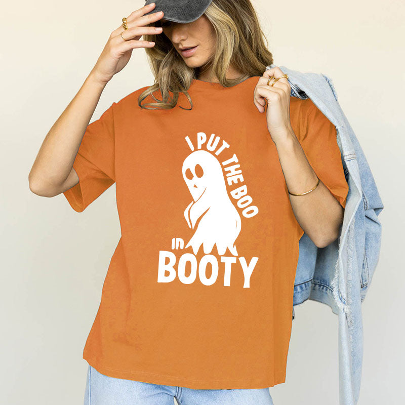 I Put The Boo In Booty Cotton Tee