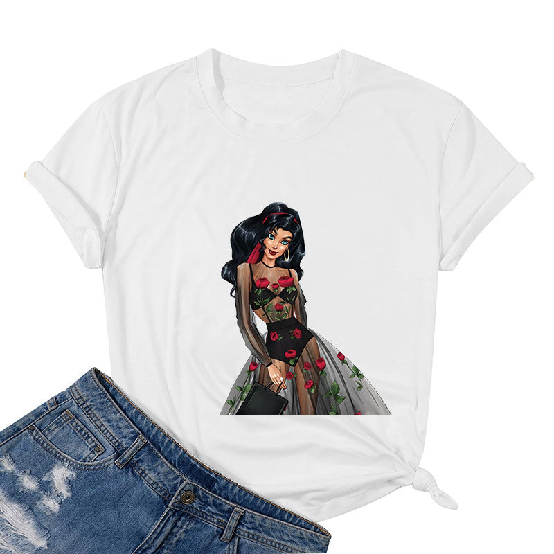 Rose Princess Cotton Tee