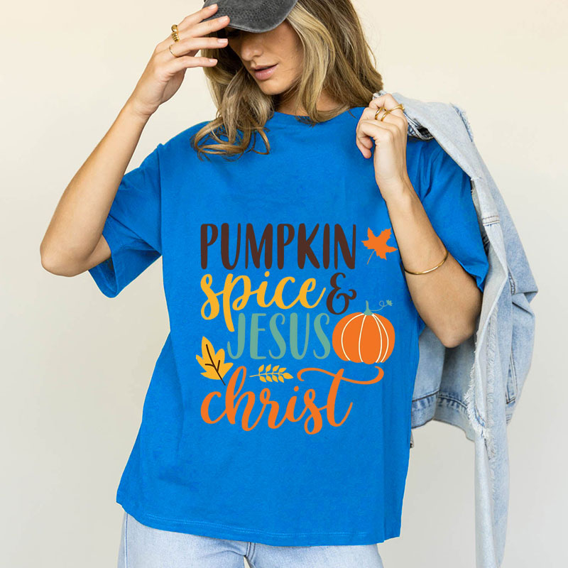 Pumpkin Spice Cotton Tee