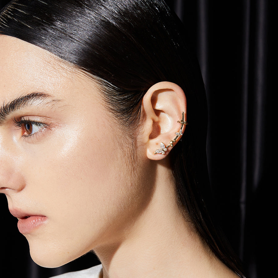 Butterfly Earring Ear Bone Clip