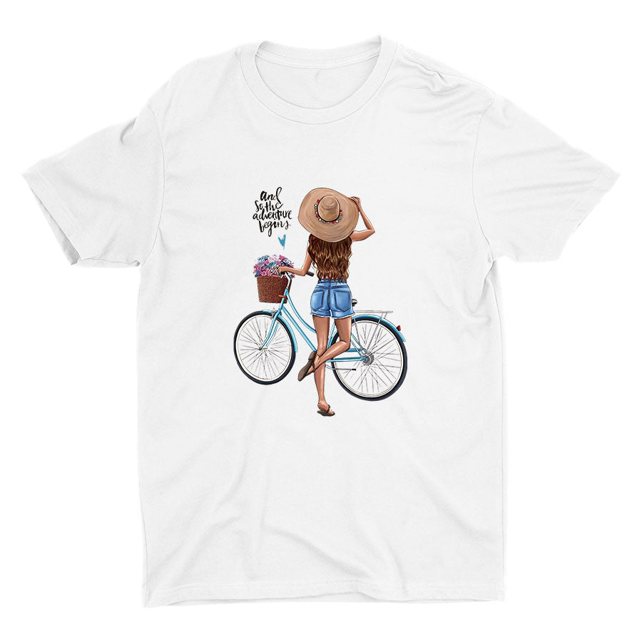 The Adventure Begins Cotton Tee