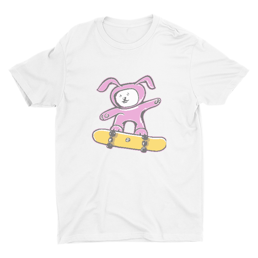 Skateboard Rabbit Cotton Tee