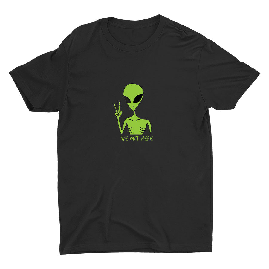 We Out Here Printed T-shirt