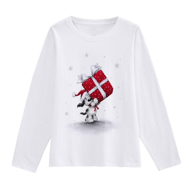 HAPPY NEW YEAR 2021 Christmas White T-Shirt D