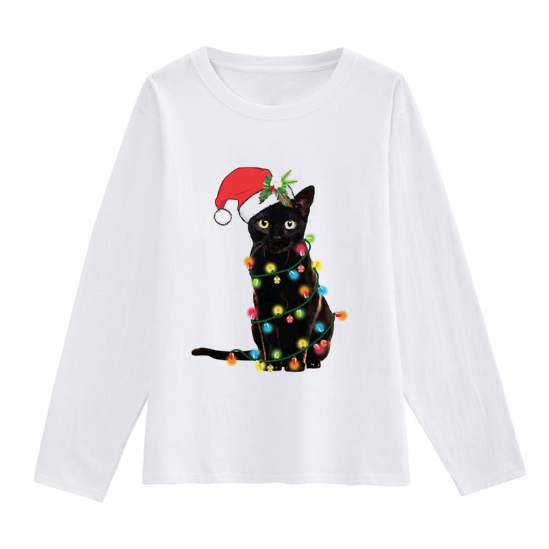Merry Christmas Women White T-Shirt G