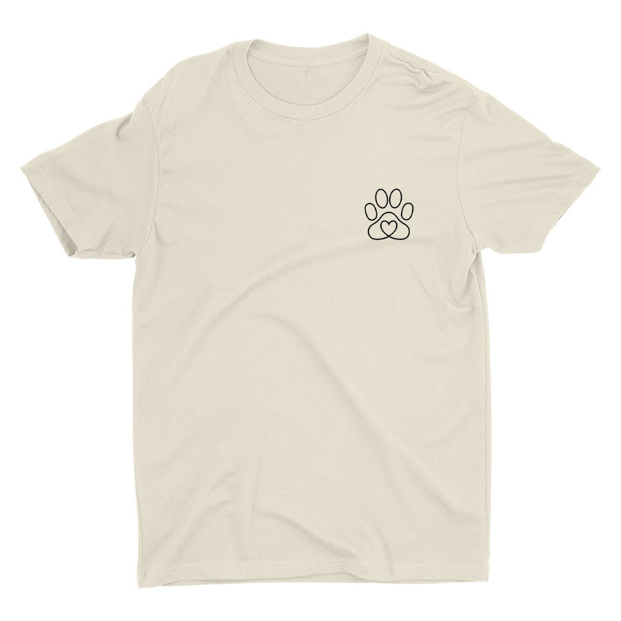 Dog Paw Cotton Tee