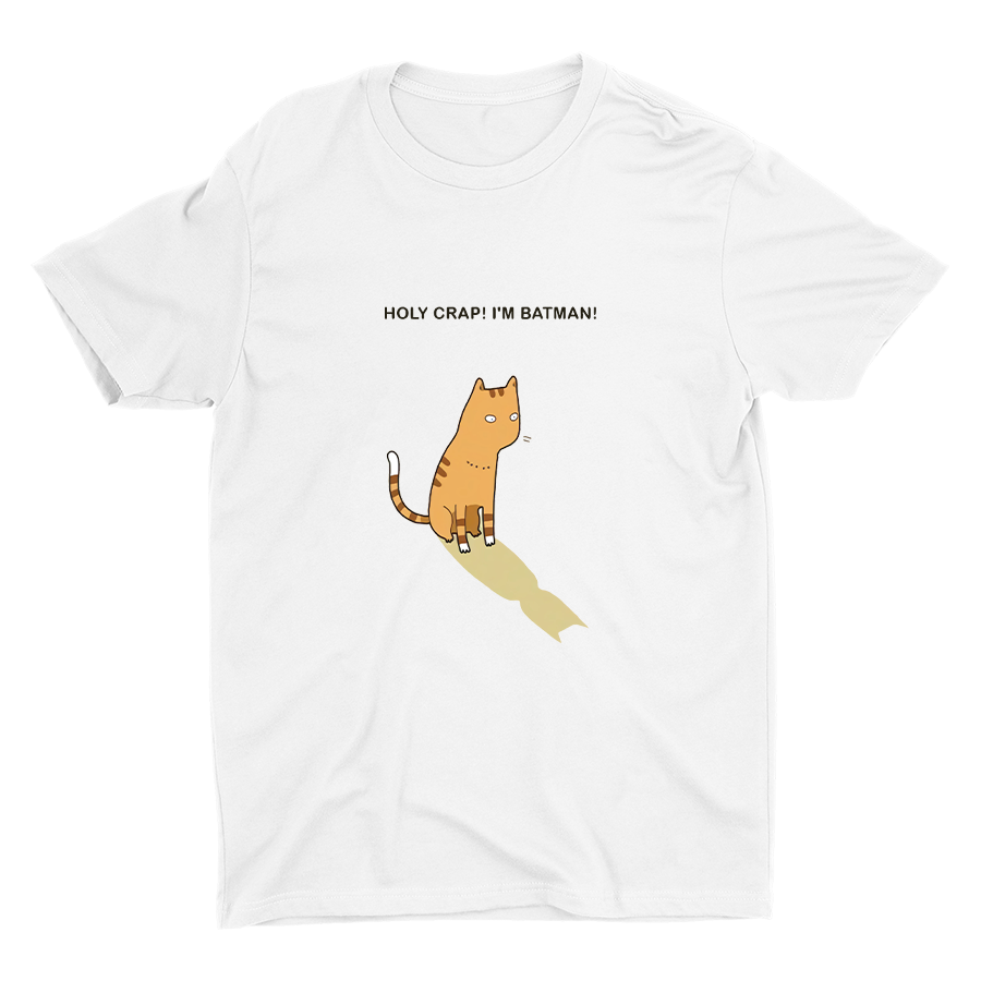Holy Crap I′m Batman Cotton Tee
