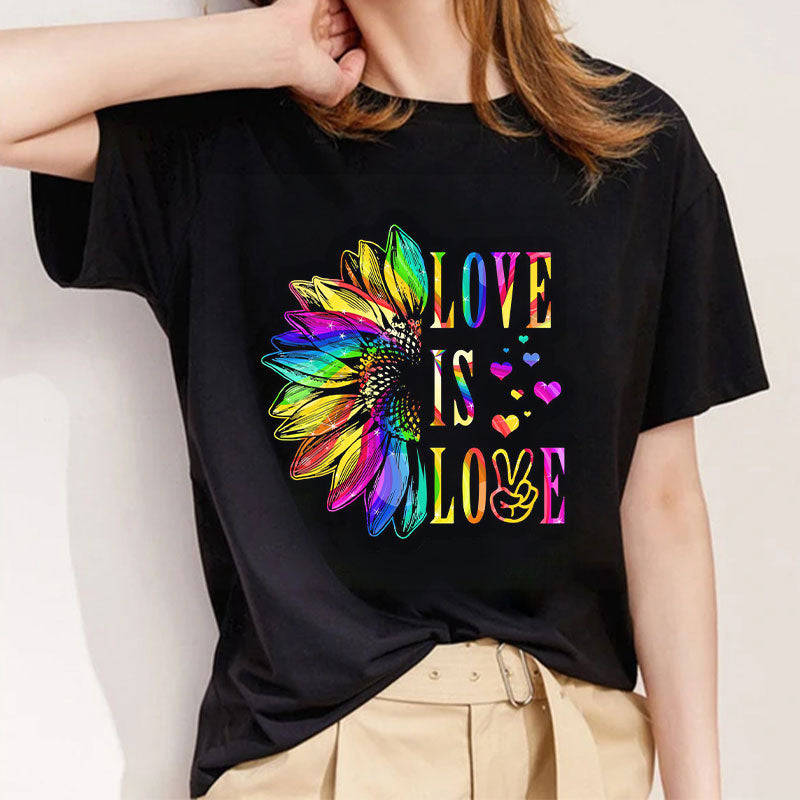 Fashion Ladies Black Tee B