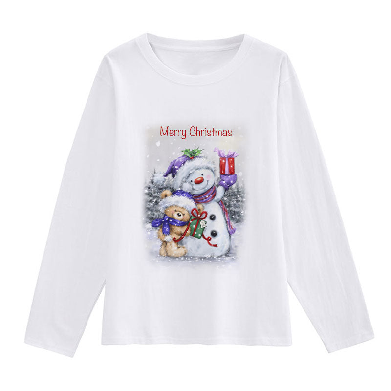 HAPPY NEW YEAR 2021 Christmas White T-Shirt E