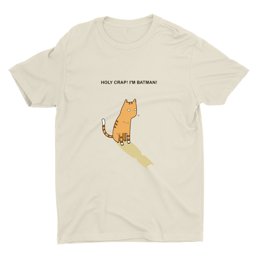 Holy Crap I′m Batman Cotton Tee