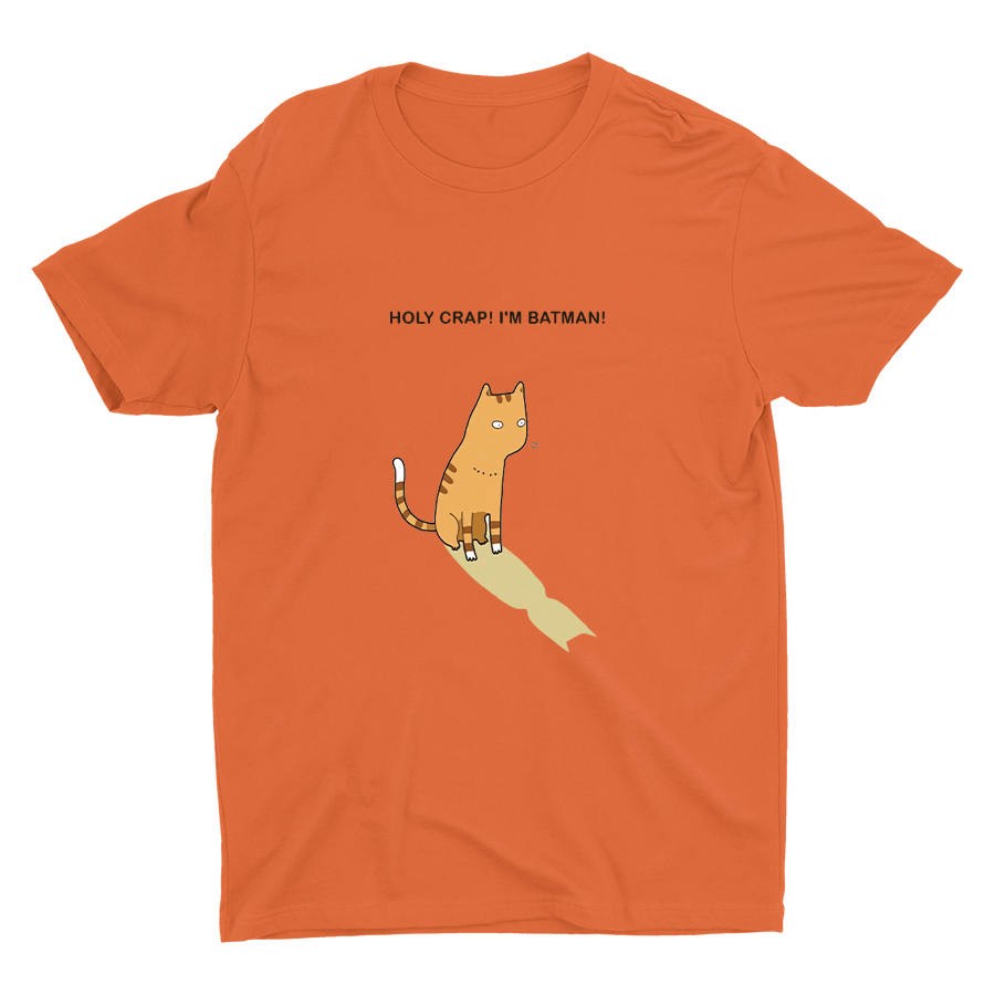 Holy Crap I′m Batman Cotton Tee