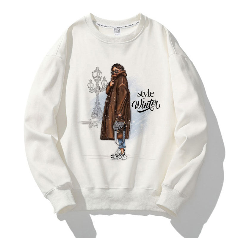 Hello December O-Neck White Sweater J